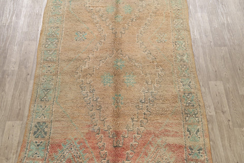 Tribal Moroccan Oriental Area Rug 6x11