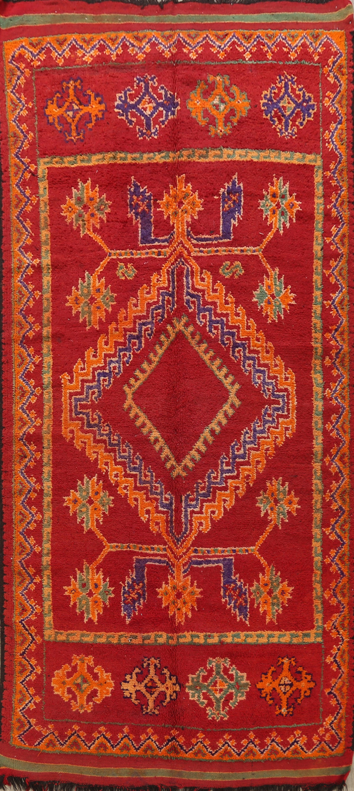 Tribal Geometric Moroccan Oriental Area Rug 6x13