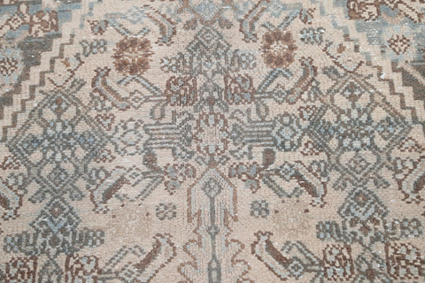 Geometric Hamedan Persian Area Rug 7x10