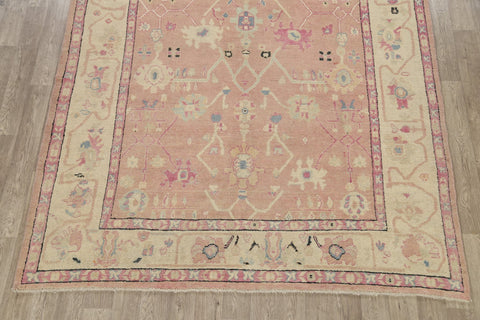 Geometric Oushak Oriental Area Rug 8x9