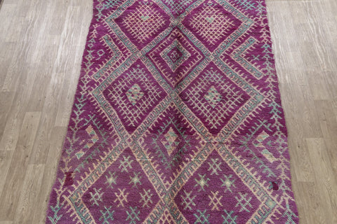 Tribal Moroccan Oriental Area Rug 6x12