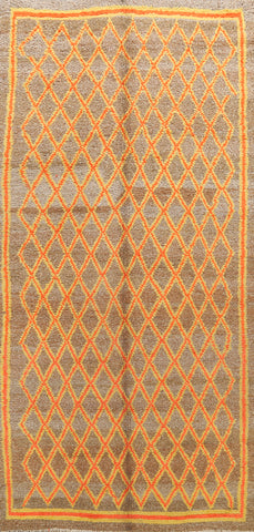 All-Over Moroccan Oriental Area Rug 6x11