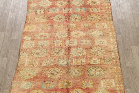 Tribal Moroccan Oriental Area Rug 6x9