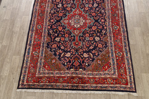 Floral Kashan Persian Area Rug 7x10