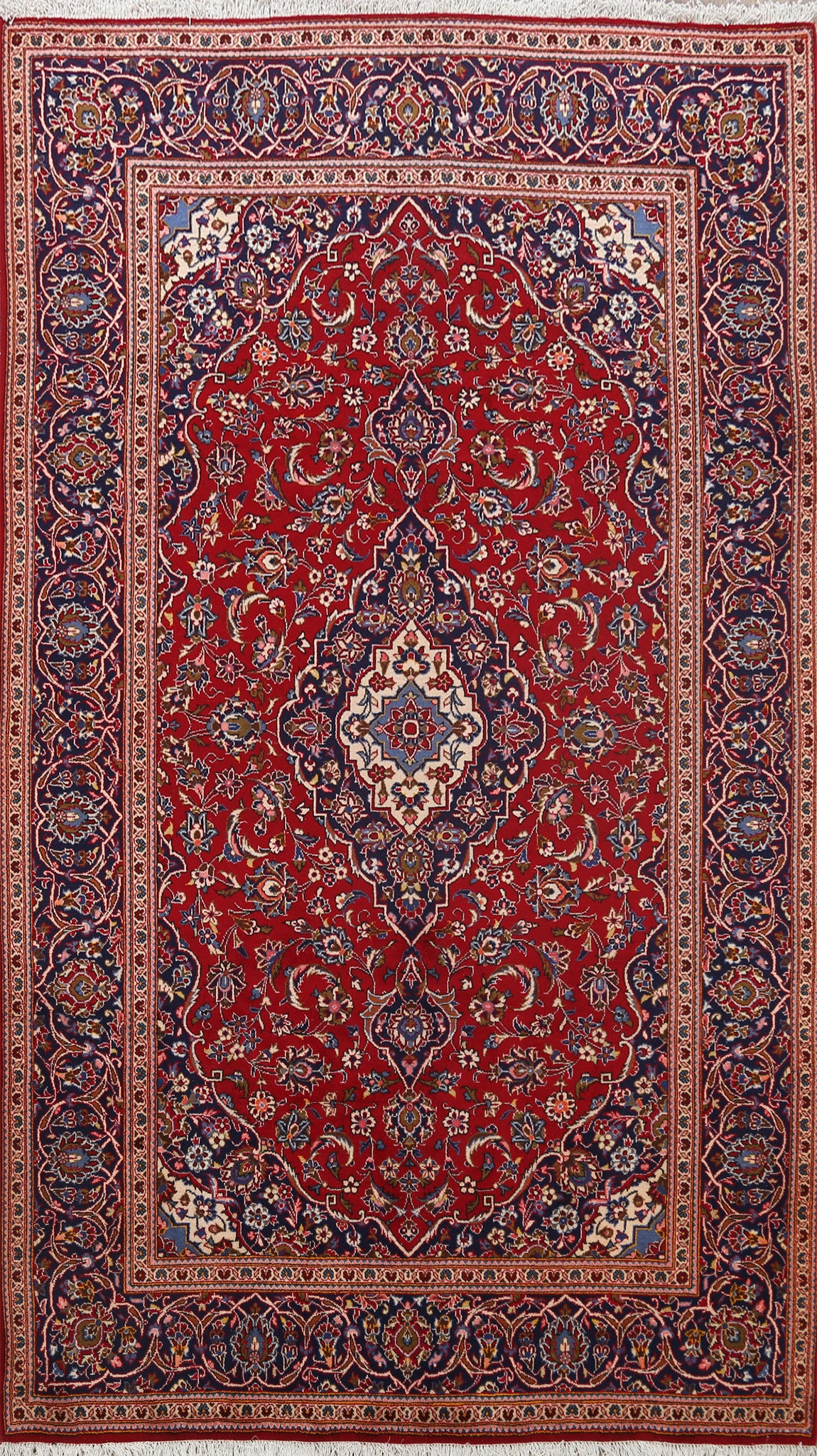 Traditional Kashan Persian Area Rug 6x10