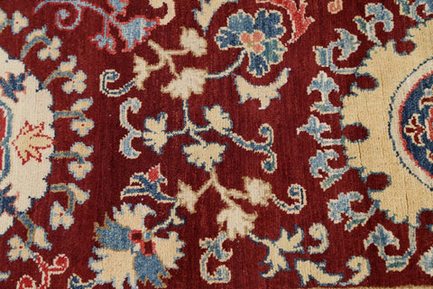 Vegetable Dye Super Kazak Oriental Area Rug 10x14