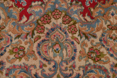 Floral Kerman Persian Area Rug 9x12