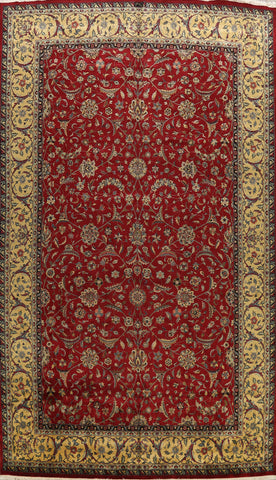 Fine 100% Vegetable DyeKashan Oriental Area Rug 12x18