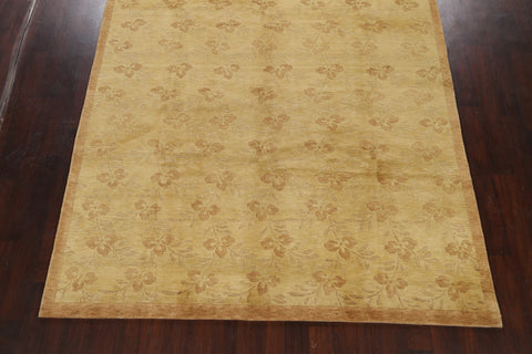 All-Over Floral Gabbeh Kashkoli Oriental Area Rug 8x10