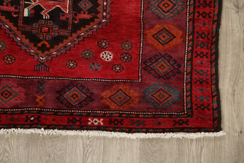 Geometric Shiraz Persian Area Rug 5x10