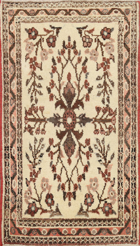 Floral Hamedan Persian Area Rug 2x3