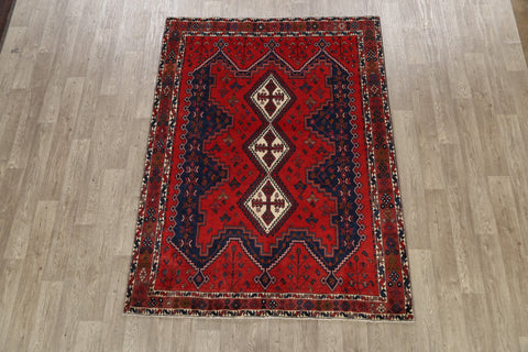 Geometric Sirjan Persian Area Rug 6x8