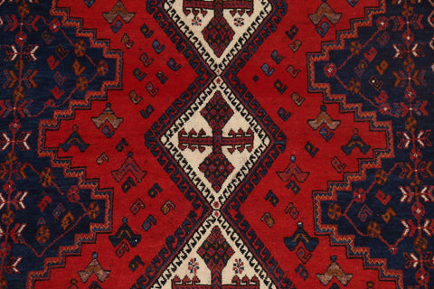 Geometric Sirjan Persian Area Rug 6x8