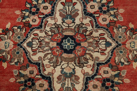 Floral Mahal Persian Area Rug 4x7