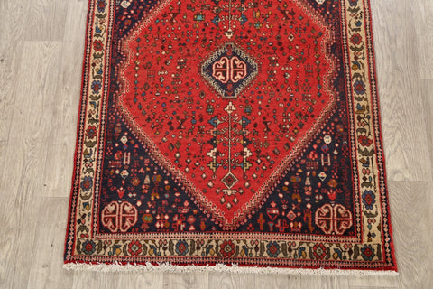 100% Vegetable Dye Abadeh Persian Area Rug 3x5