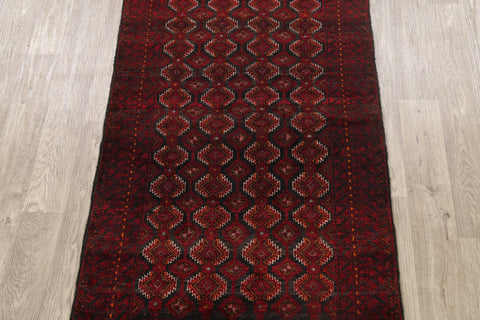 Geometric Balouch Persian Area Rug 3x6