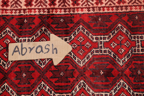 Geometric Balouch Persian Area Rug 3x6