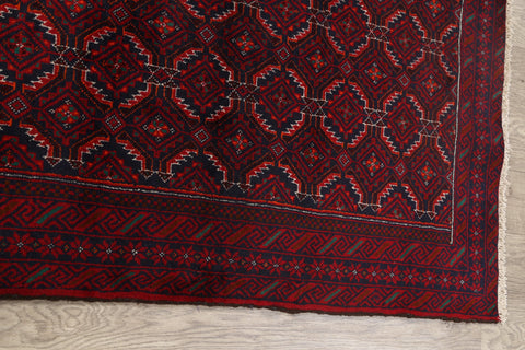 Geometric Balouch Persian Area Rug 3x6