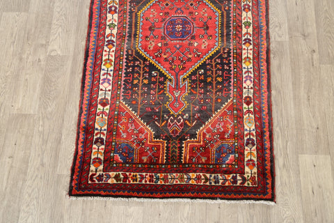 Tribal Geometric Nahavand Persian Area Rug 3x6