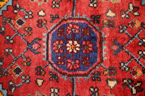 Tribal Geometric Nahavand Persian Area Rug 3x6