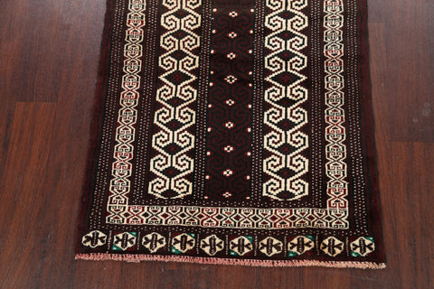 Geometric Balouch Persian Area Rug 3x4