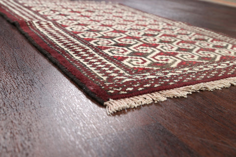 Geometric Balouch Persian Area Rug 3x4