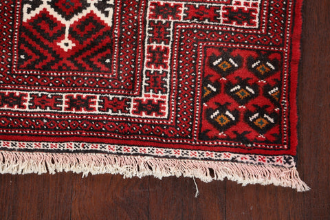 Geometric Balouch Persian Area Rug 3x4