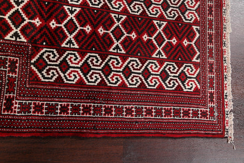 Geometric Balouch Persian Area Rug 3x4