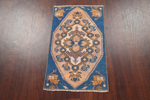 Geometric Oushak Oriental Area Rug 2x2