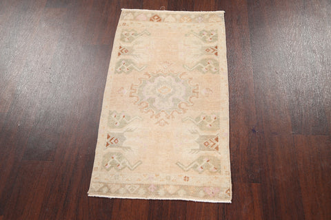 Geometric Anatolian Oriental Area Rug 2x3