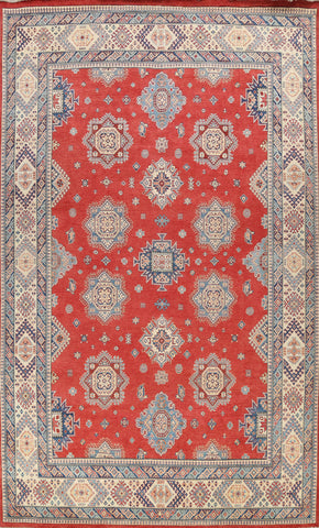 100% Vegetable Dye Super Kazak Oriental Area Rug 10x14