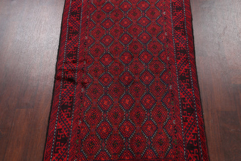 Geometric Balouch Persian Area Rug 3x6