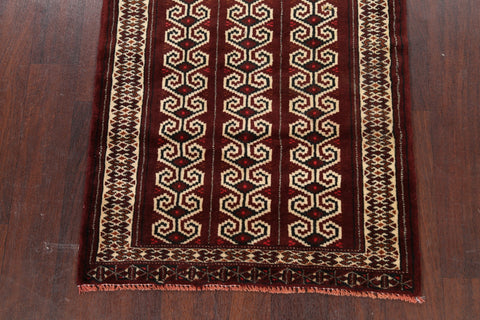 Geometric Balouch Persian Area Rug 3x4