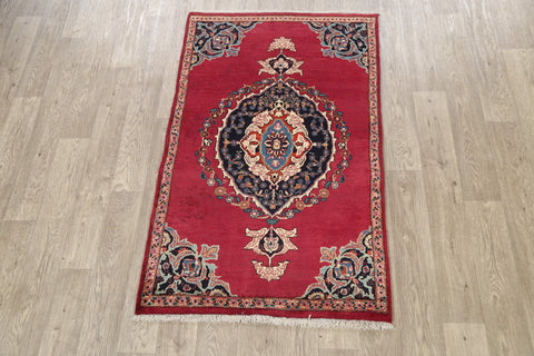 Floral Tabriz Persian Area Rug 3x5