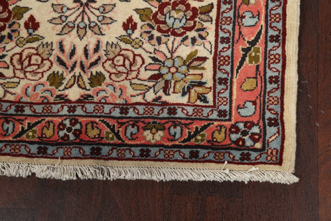 Floral Sarouk Persian Runner Rug 3x12