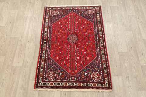 Vegetable Dye Tribal Abadeh Nafar Persian Area Rug 3x5