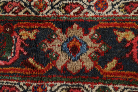 Antique 100% Vegetable Dye Sultanabad Persian Area Rug 12x17