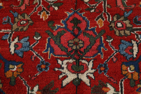 Antique 100% Vegetable Dye Sultanabad Persian Area Rug 12x17