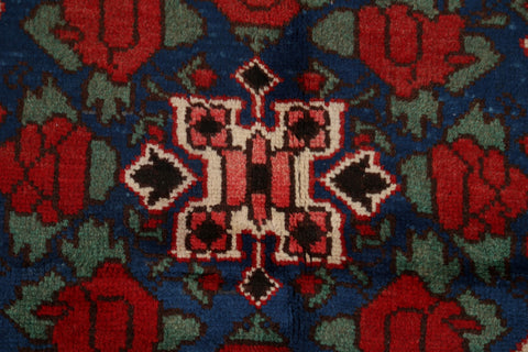 Geometric Bakhtiari Persian Area Rug 5x10