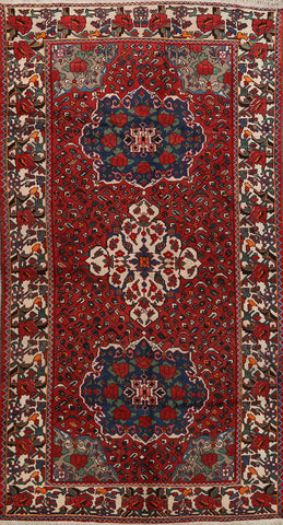 Geometric Bakhtiari Persian Area Rug 5x10