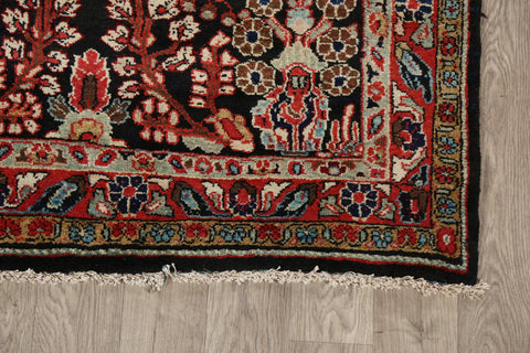 100% Vegetable Dye Floral Mahal Persian Runner Rug 4x9