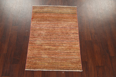 Modern Gabbeh Kashkoli Oriental Area Rug 3x5