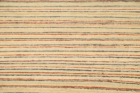 Stripe Gabbeh Kashkoli Oriental Area Rug 3x5