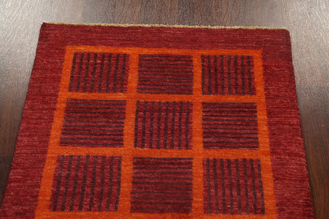 Geometric Gabbeh Kashkoli Oriental Area Rug 3x5