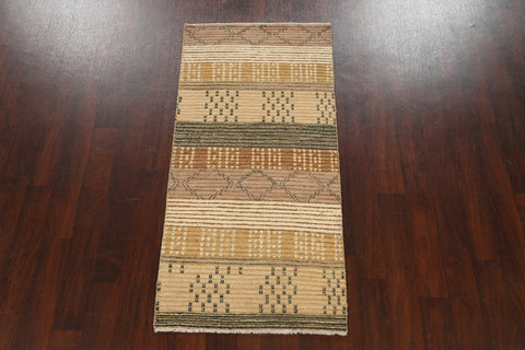 Stripe Gabbeh Kashkoli Oriental Area Rug 3x6