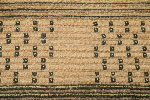 Stripe Gabbeh Kashkoli Oriental Area Rug 3x6