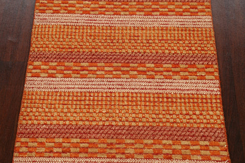 Contemporary Gabbeh Kashkoli Oriental Area Rug 3x4