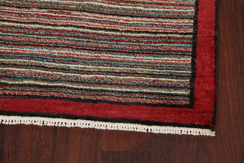 Contemporary Gabbeh Kashkoli Oriental Area Rug 3x4