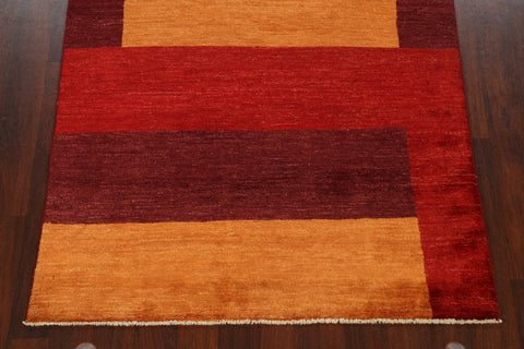 Contemporary Gabbeh Kashkoli Oriental Area Rug 5x8