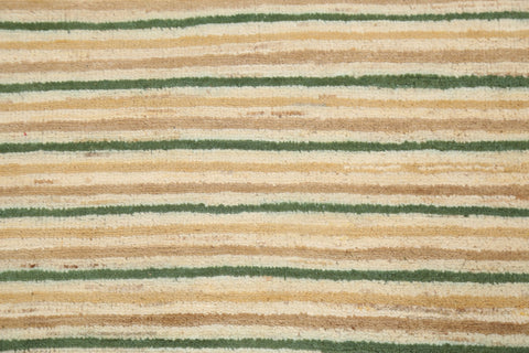 Contemporary Stripe Gabbeh Kashkoli Oriental Area Rug 4x6